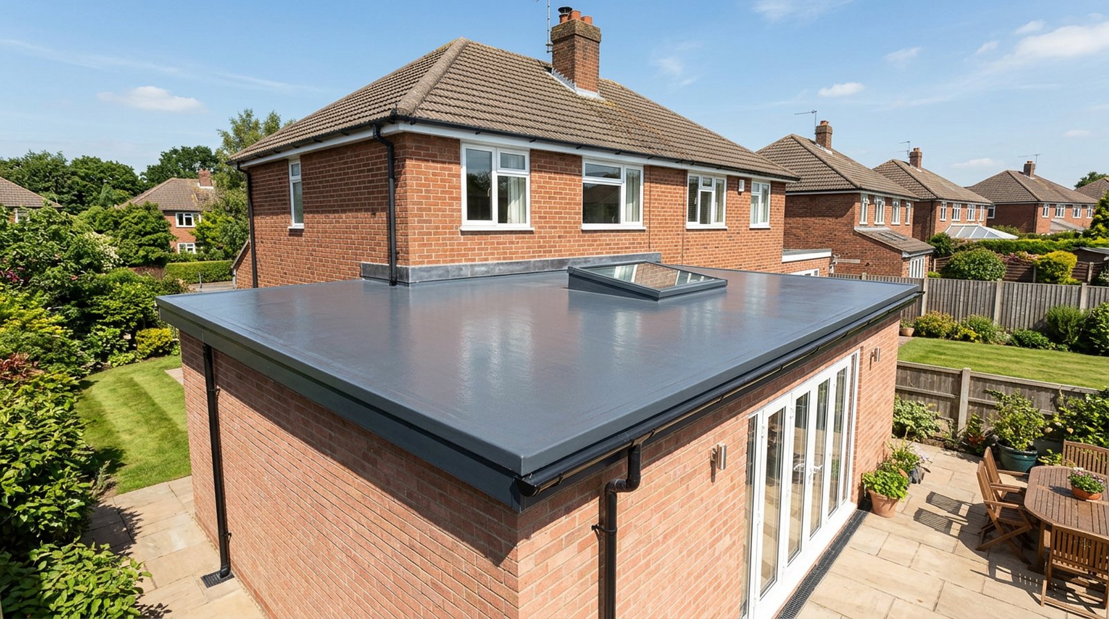 Flat Roofing - Ridge Vane Roofing